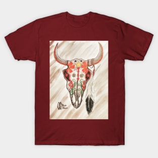 Bull Sugar Skull T-Shirt